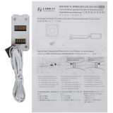 ventilateur pour boîtier Lian Li UNI Fan TL Wireless LCD 120 Reverse Blade White (G99.12RTLLCD1W1W.R0)
