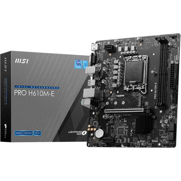 Carte mère MSI PRO H610M-E - photo 5