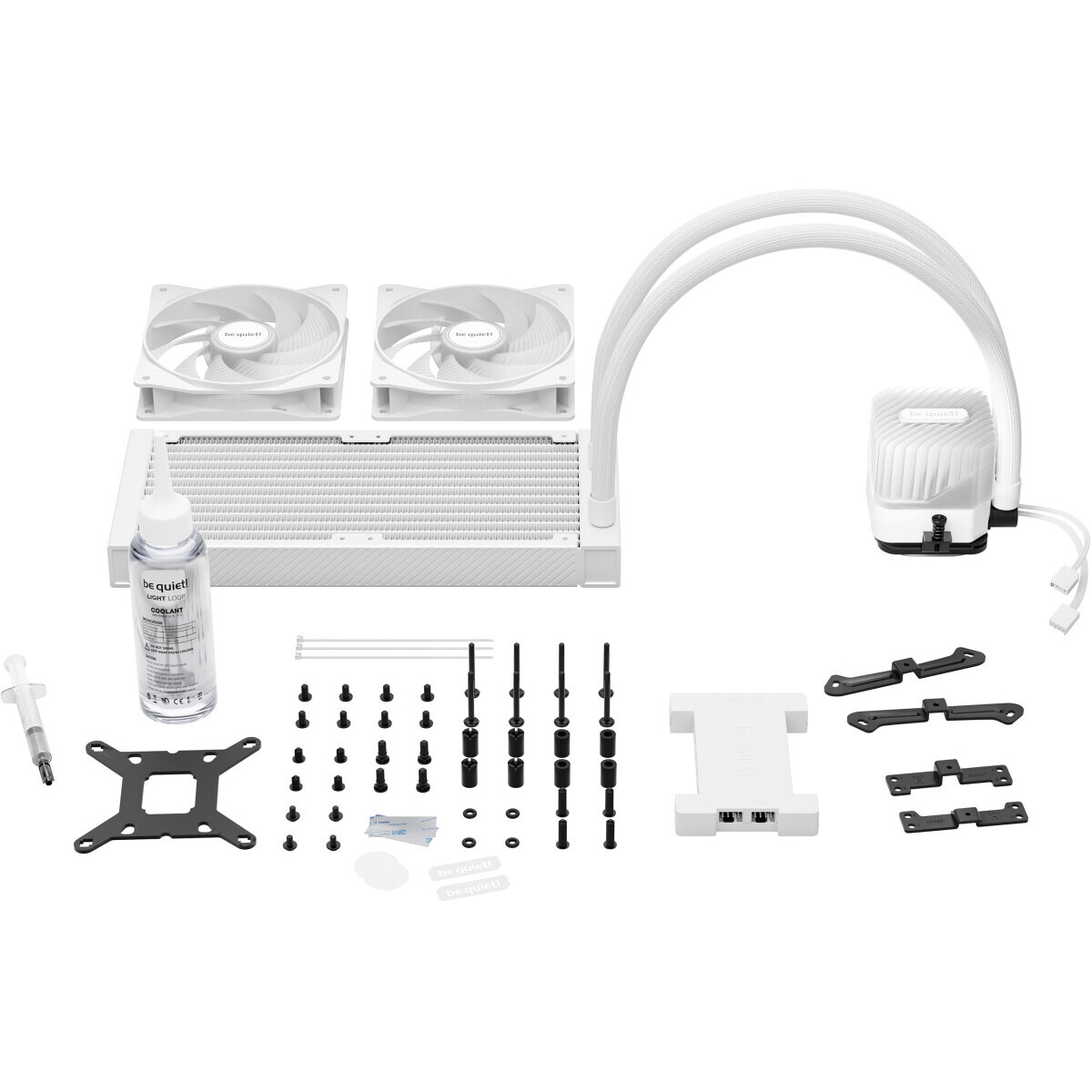 Système de refroidissement liquide Be Quiet Light Loop White 240mm - BW021 - photo 5