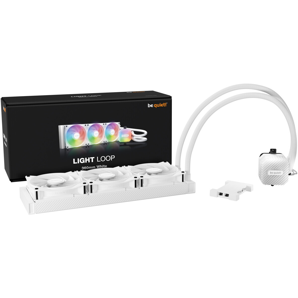 Système de refroidissement liquide Be Quiet Light Loop White 360mm - BW023 - photo 5