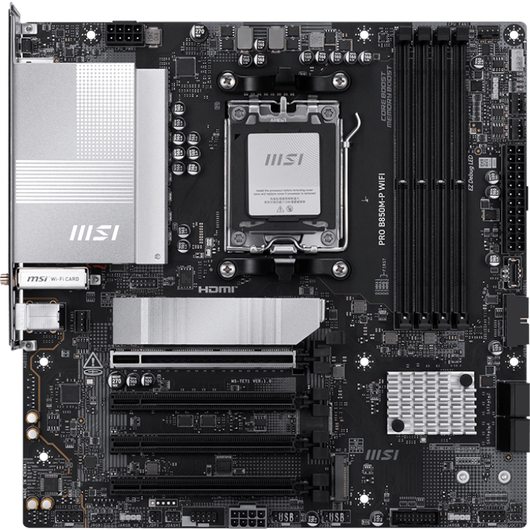 Carte mère MSI PRO B850M-P WIFI