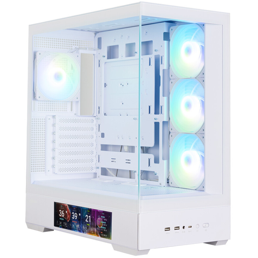 Boîtier Zalman P40 DS White