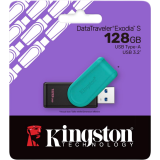 clé USB flash 128GB Kingston DataTraveler Exodia S Black/Turquoise (DTXS/128GB)