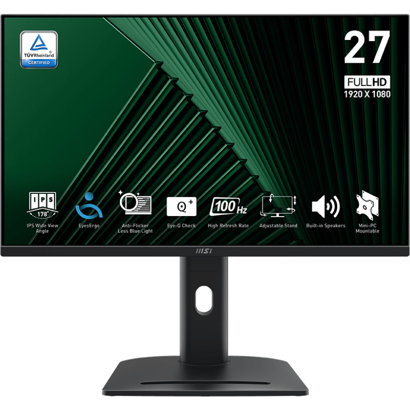 Écran MSI 27" PRO MP275PG - 9S6-3PC39M-053