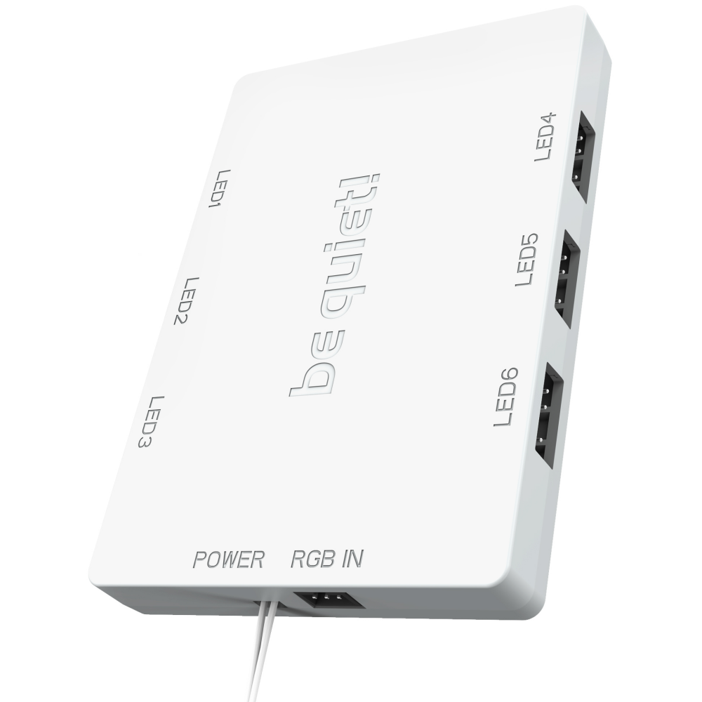 Ventilateur de boîtier Be Quiet Light Wings White 140mm High-speed PWM, 3 pcs - BL103 - photo 6