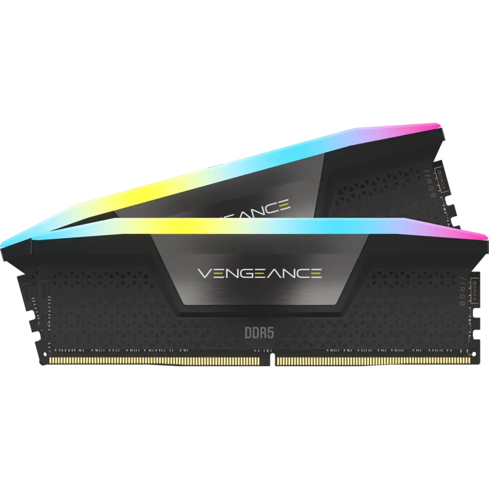 Mémoire vive 64GB DDR5 6400MHz Corsair Vengeance RGB (CMH64GX5M2B6400C32) (2x32GB KIT) - photo 2