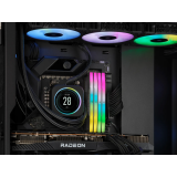 Mémoire vive 64GB DDR5 6400MHz Corsair Vengeance RGB (CMH64GX5M2B6400C32) (2x32GB KIT)