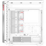 Boîtier ADATA XPG BATTLECRUISER II ST White (BATTLECRUISERIIST-WHCWW)