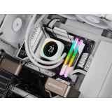 Mémoire vive 32GB DDR5 6400MHz Corsair Vengeance RGB (CMH32GX5M2B6400C32W) (2x16GB KIT)