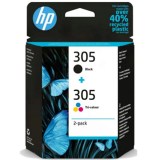 cartouche pour imprimante HP 6ZD17AE (№305) Black/Color