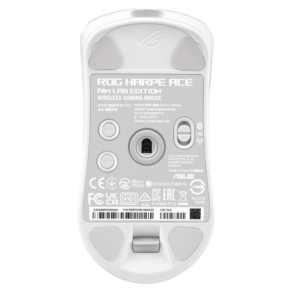 souris ASUS ROG HARPE ACE AIM LAB EDITION White - 90MP02W0-BMUA10 - photo 4
