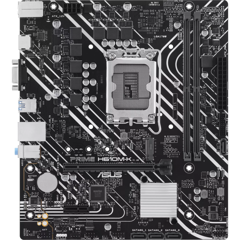 Carte mère ASUS PRIME H610M-K