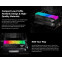 Mémoire vive 16GB DDR5 6000MHz ADATA XPG Lancer Blade RGB Black (AX5U6000C3016G-SLABRBK) - photo 3