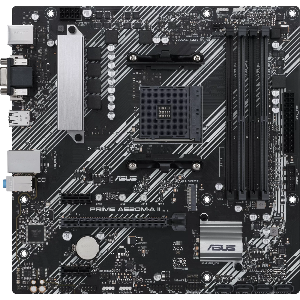 Carte mère ASUS PRIME A520M-A II/CSM