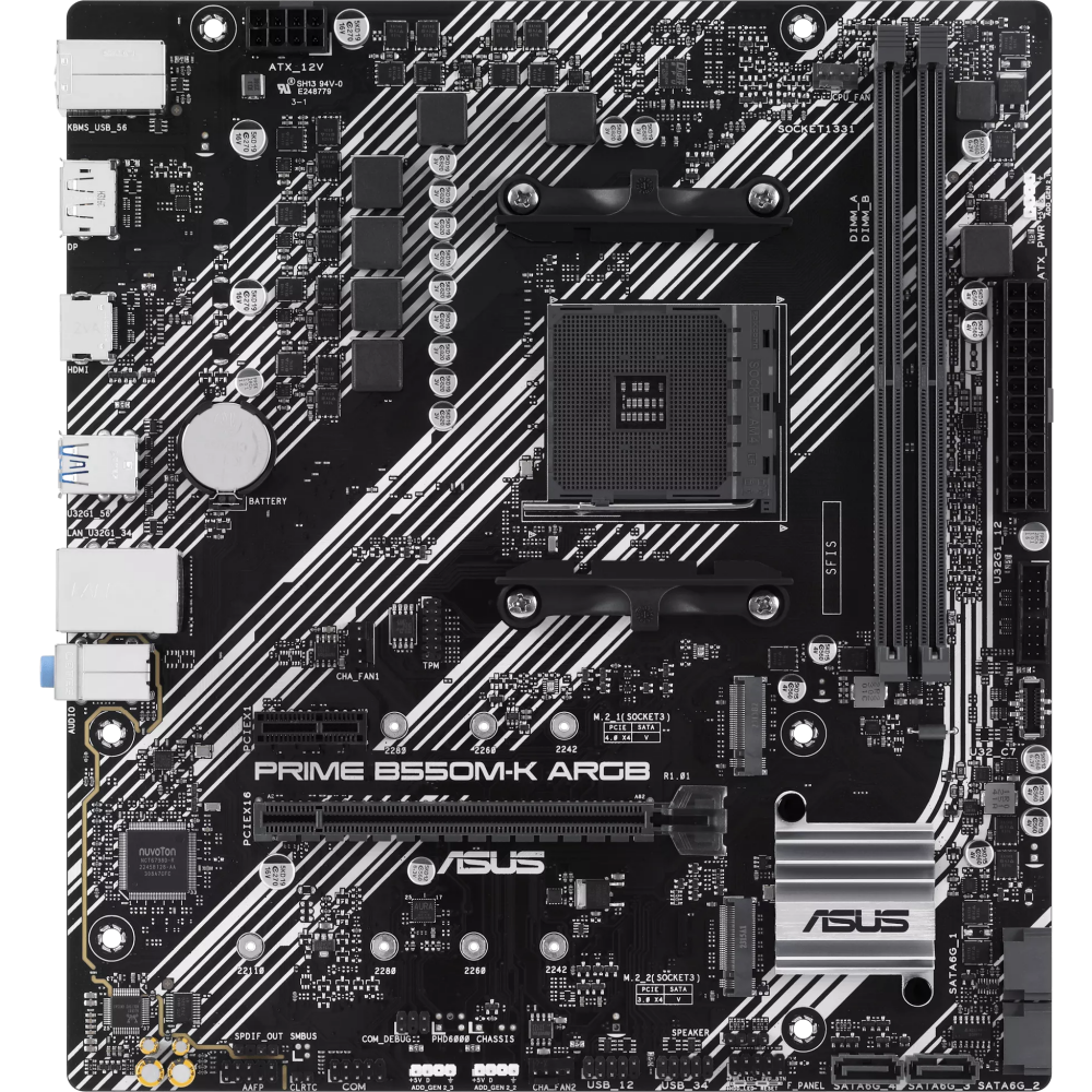 Carte mère ASUS PRIME B550M-K ARGB