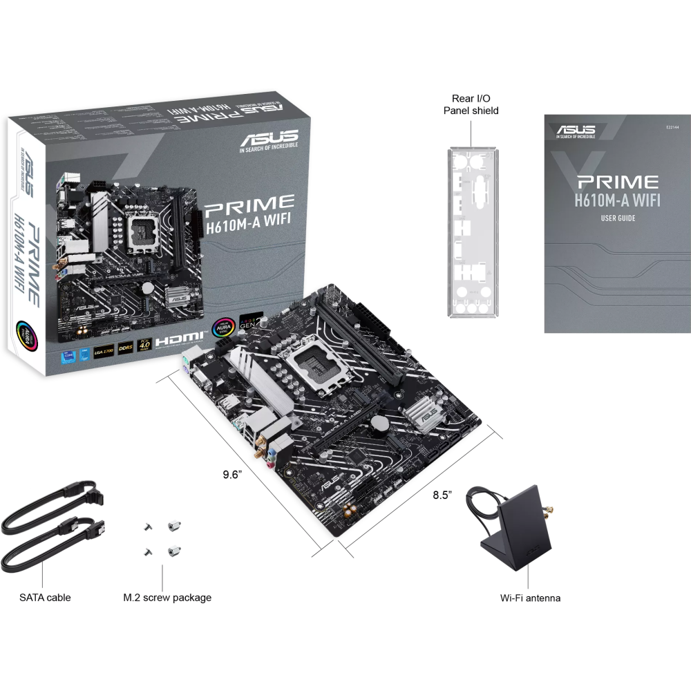 Carte mère ASUS PRIME H610M-A WIFI - photo 7