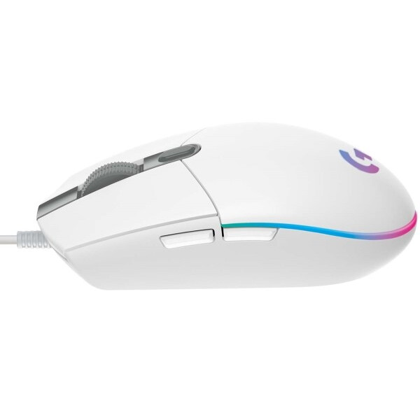 Pele Logitech G102 LightSync White (910-005824/910-005809) - foto 2