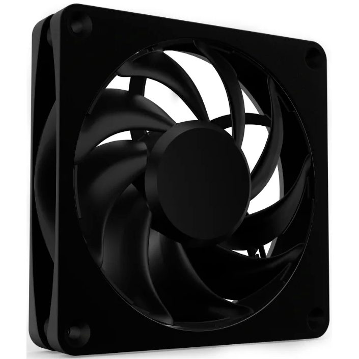 Ventilateur de boîtier Alphacool Apex Stealth Metal Fan 2000rpm Matte Black - 13819