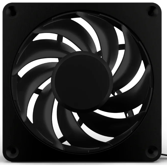 Ventilateur de boîtier Alphacool Apex Stealth Metal Fan 2000rpm Matte Black - 13819 - photo 2