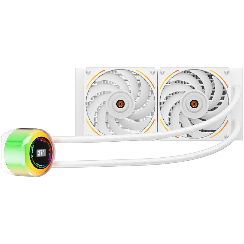 Système de refroidissement liquide 1STPLAYER CC 240 White - CC-240-WH