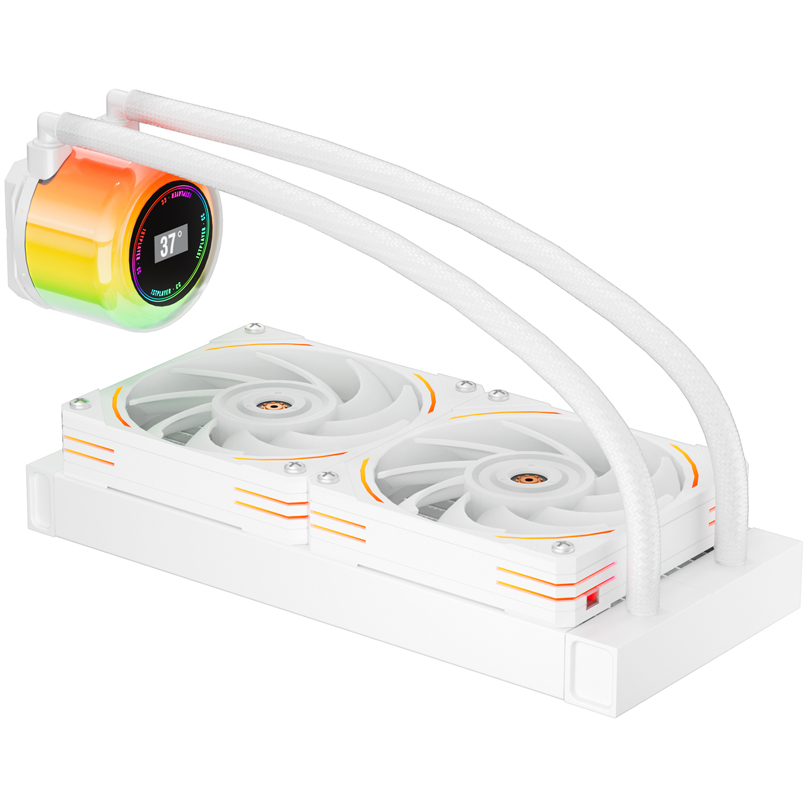 Système de refroidissement liquide 1STPLAYER CC 240 White - CC-240-WH - photo 3