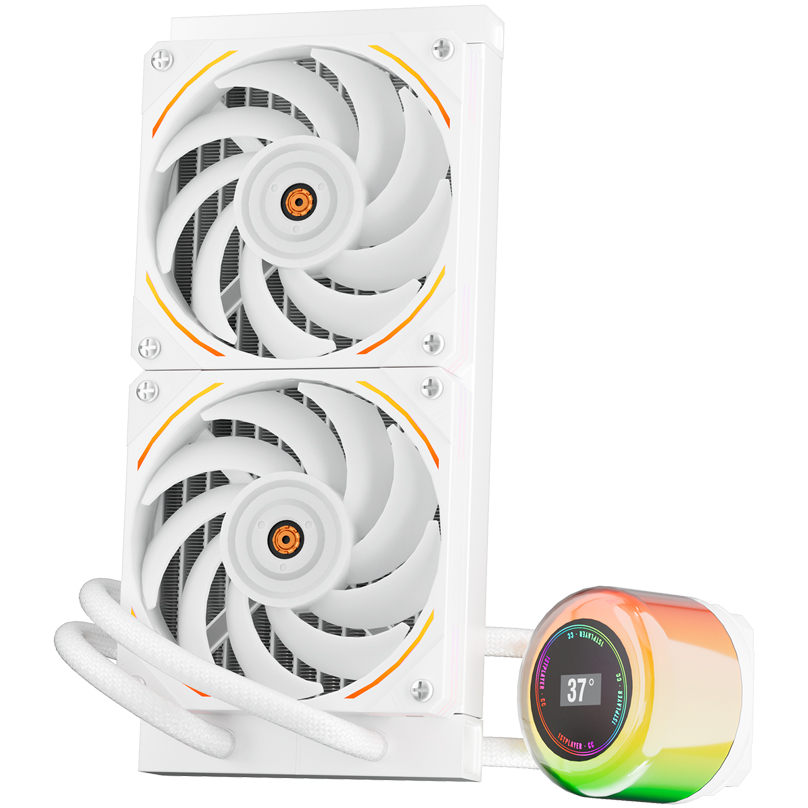Système de refroidissement liquide 1STPLAYER CC 240 White - CC-240-WH - photo 4