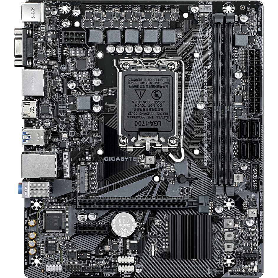 Carte mère Gigabyte H610M S2H V3 DDR4