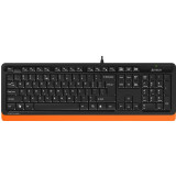 Tastatūra A4Tech Fstyler FK10 Black/Orange