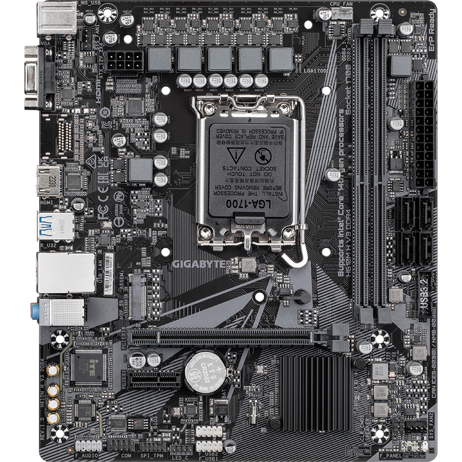 Carte mère Gigabyte H610M H V3 DDR4
