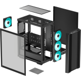 Boîtier DeepCool CC560 V2 ARGB (R-CC560-BKTAA4-G-2)