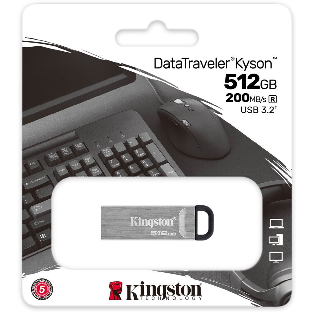 clé USB flash 512GB Kingston DataTraveler Kyson (DTKN/512GB) - photo 3