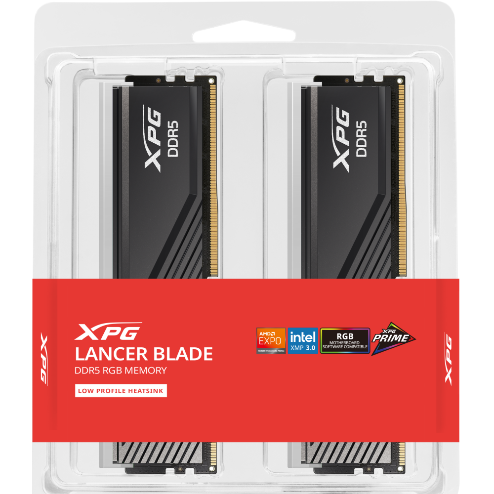 Mémoire vive 32GB DDR5 6000MHz ADATA XPG Lancer Blade RGB Black (AX5U6000C3016G-DTLABRBK) (2x16GB KIT) - photo 3