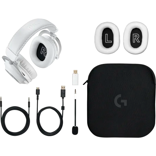 Casque audio Logitech G PRO LightSpeed White (981-001269) - photo 6