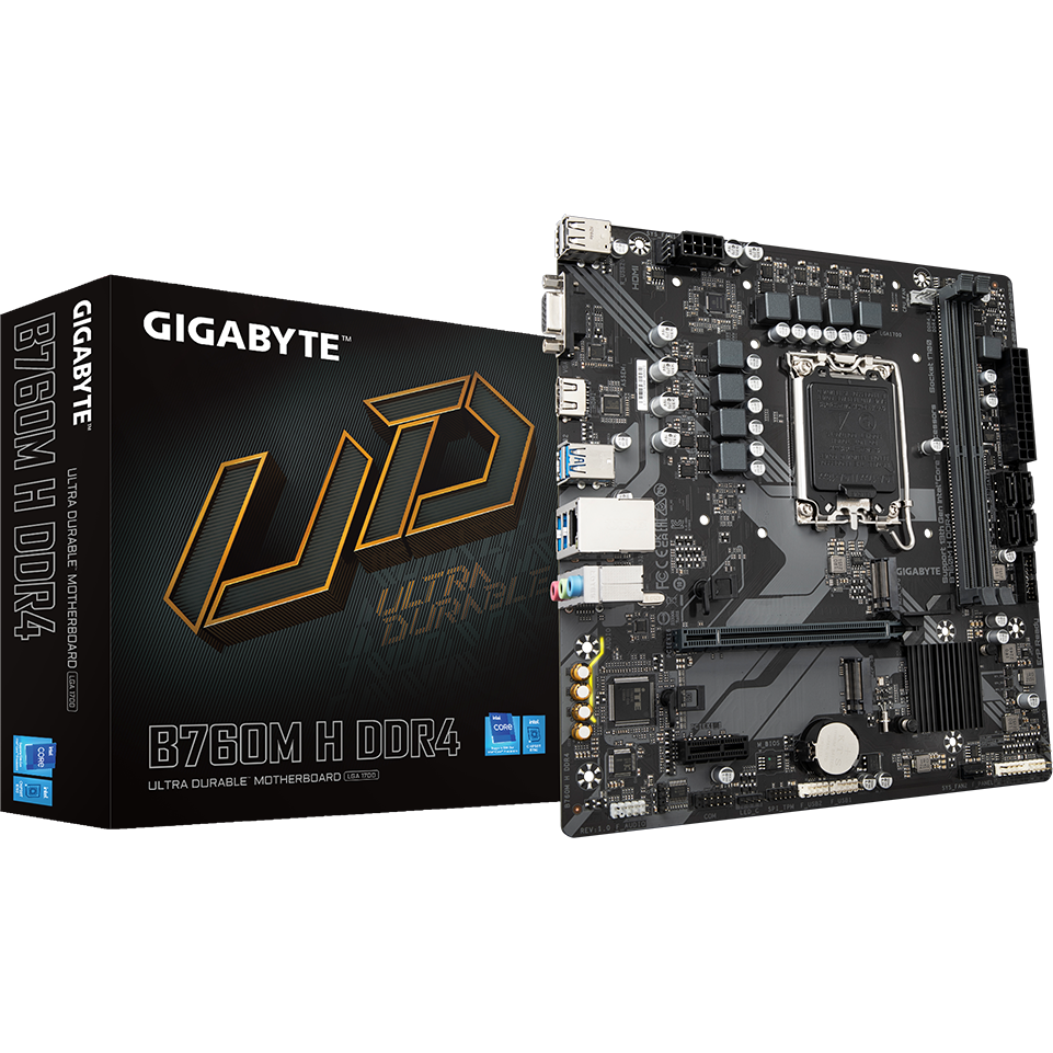 Carte mère Gigabyte B760M H DDR4 - photo 4