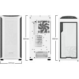 Boîtier Be Quiet Shadow Base 800 DX White (BGW62)