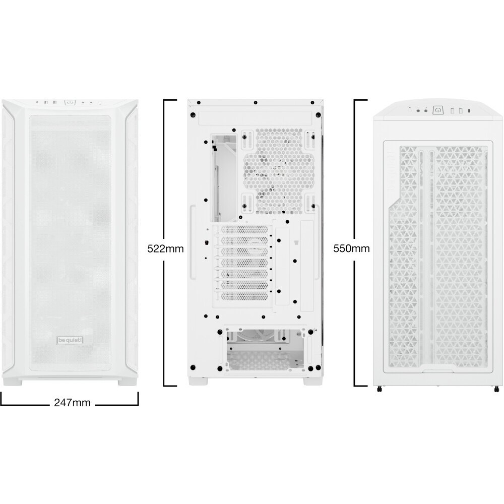 Boîtier Be Quiet Shadow Base 800 FX White - BGW64 - photo 2