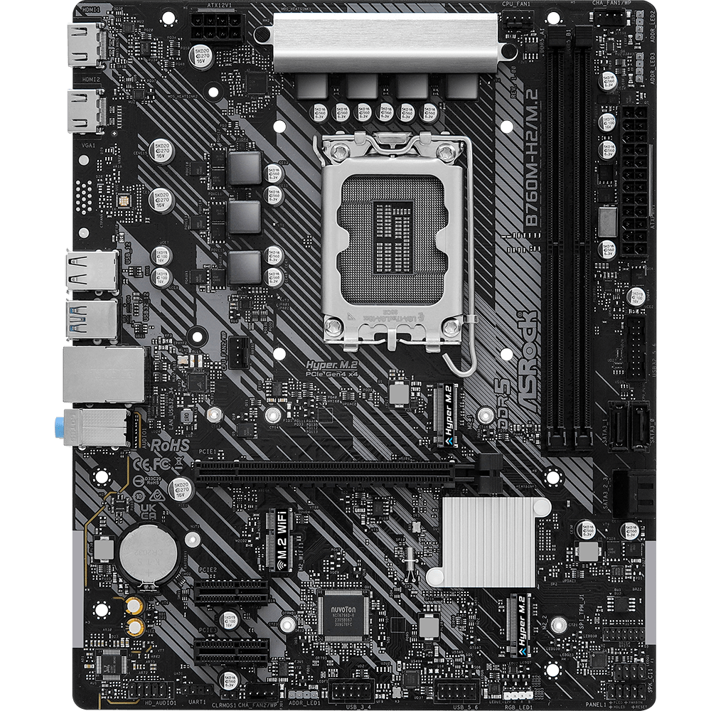 Carte mère ASRock B760M-H2/M.2