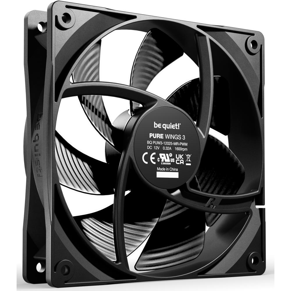 Ventilateur de boîtier Be Quiet Pure Wings Black 120mm PWM - BL105 - photo 2
