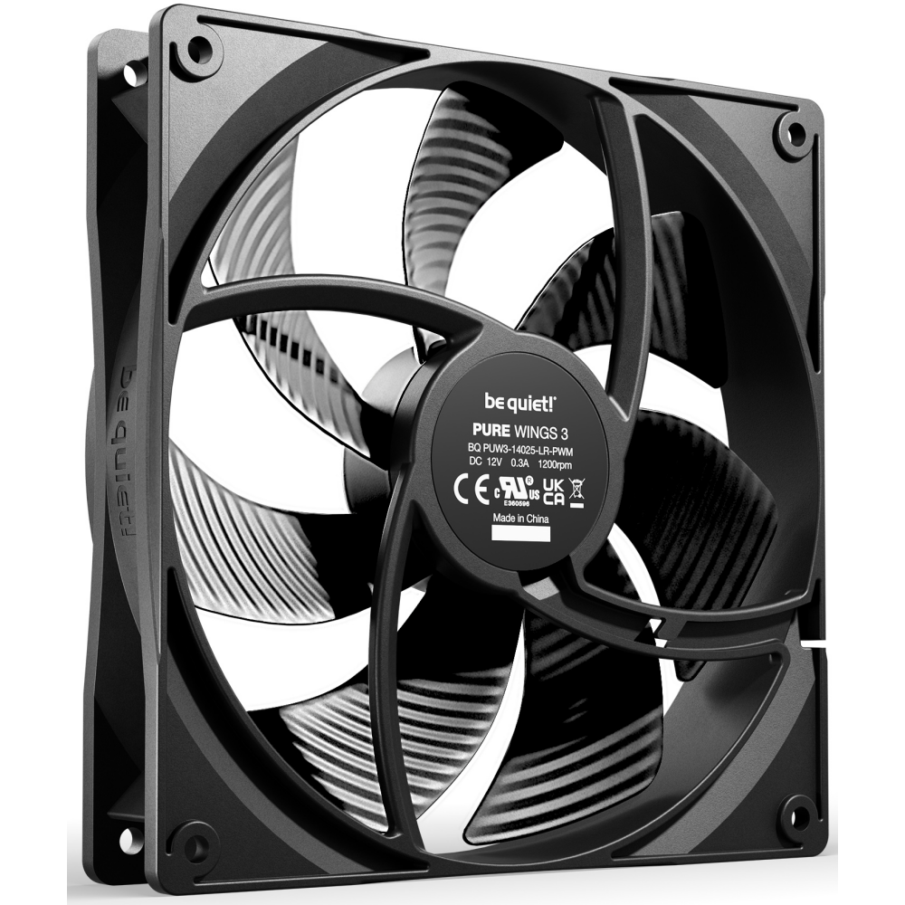 Ventilateur de boîtier Be Quiet Pure Wings Black 140mm PWM - BL108 - photo 2