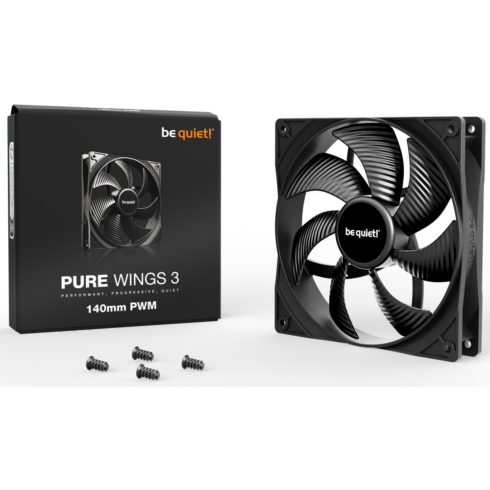 Ventilateur de boîtier Be Quiet Pure Wings Black 140mm PWM - BL108 - photo 3