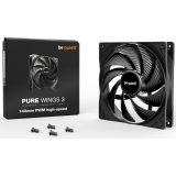 Ventilateur de boîtier Be Quiet Pure Wings High-Speed Black 140mm PWM (BL109)