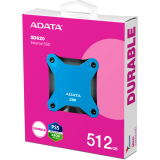 Disque SSD externe 512GB ADATA SD620 Blue (SD620-512GCBL)