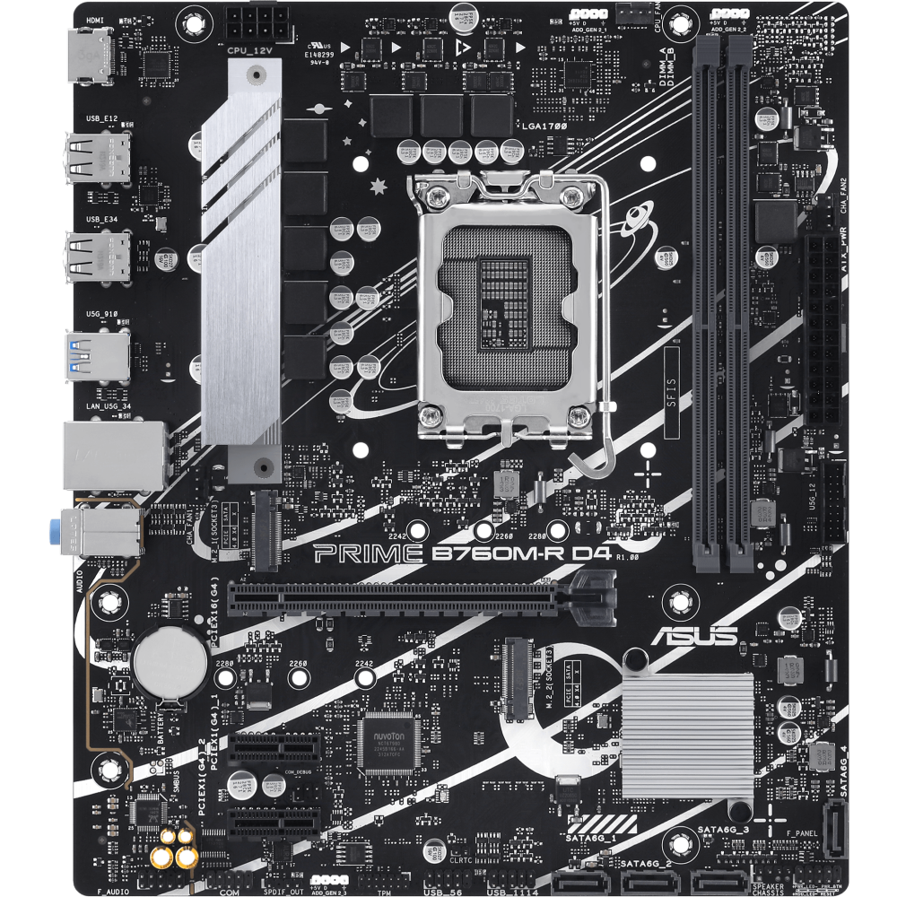 Carte mère ASUS PRIME B760M-R D4