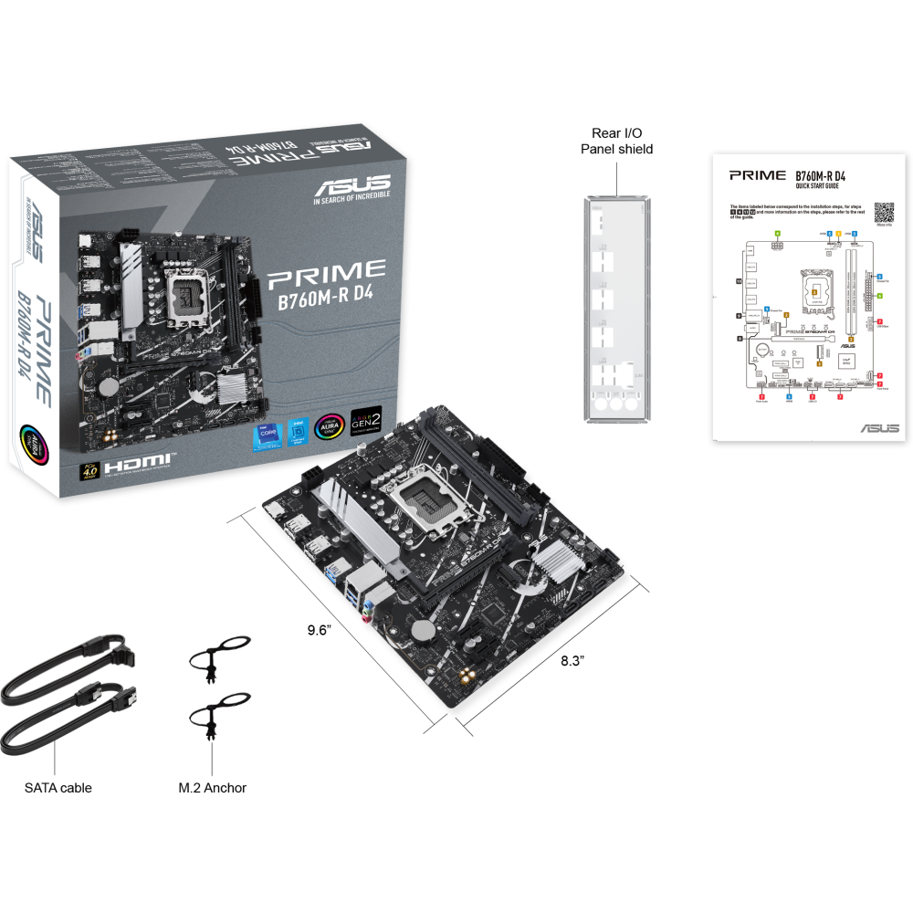 Carte mère ASUS PRIME B760M-R D4 - photo 5