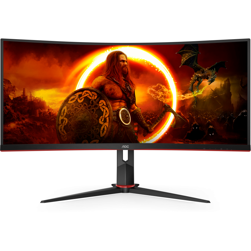 Moniteur AOC 34" CU34G2XP - CU34G2XP/BK