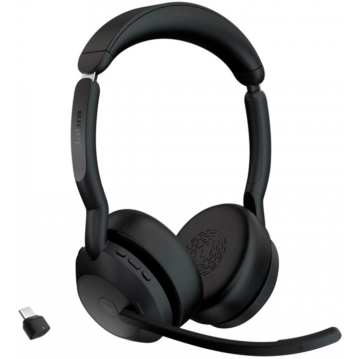 Casque audio Jabra Evolve2 55 Link380c MS Stereo Black - 25599-999-899