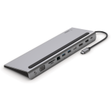 station daccueil Belkin USB-C 11-in-1 Multiport Dock (INC004btSGY)