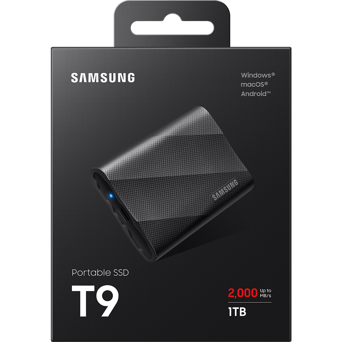 stockage externe SSD 1TB Samsung T9 (MU-PG1T0B) - photo 7