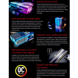 Operatīvā atmiņa 16Gb DDR4 3200MHz Team T-Force XTREEM ARGB (TF10D416G3200HC16CDC01)