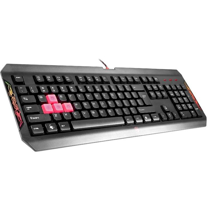 Tastatūra A4Tech Bloody Q100 Black